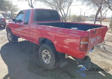 1993 Toyota Pickup 1/2 Ton Ex Long Whlbse Dx from USA, damaged, VIN JT4VN13D5P5125746